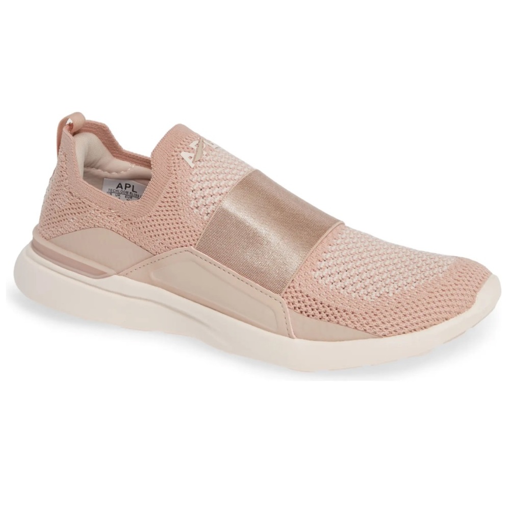 APL TechLoom Bliss Knit Running Rose Dust/ Nude Shoe SIZE 5 US